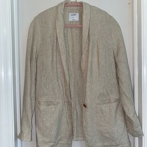 Old Navy linen blazer